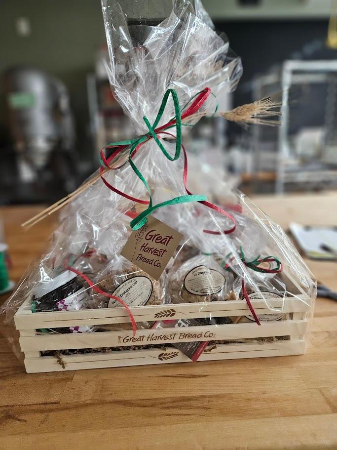Custom made gift basket